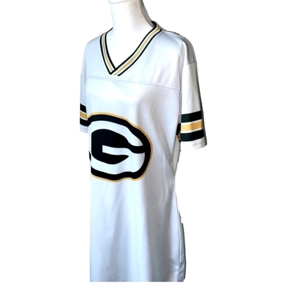 Green Bay Packers Women’s Sexy Jersey Dress - #12 Rodgers Size 3X / US 16 - Picture 5 of 8